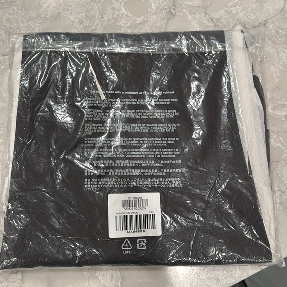 Banana Republic High-Rise Wide-Leg Italian Satin Pant, Ganache Brown, Size 2 - Picture 4 of 4